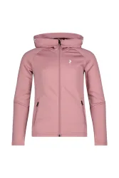 PEAK PERFORMANCE Rider Zip Hood Kinder Midlayer Rosa, , Größe: 128