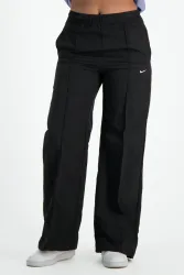 Nike Everything Wovens Damen Trainerhose Schwarz, Damen, Größe: M