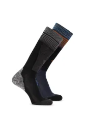 46 NORD 2-Pack 35-47 Herren Skisocken Blau, Herren, Größe: I