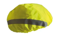 Fasi Helmcover Gelb mit Reflexstreifen