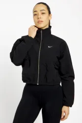 Nike Everything Wovens Damen Trainingsjacke Schwarz, Damen, Größe: M