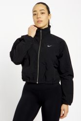 Nike Everything Wovens Damen Trainingsjacke Schwarz, Damen, Größe: L