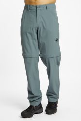 MAMMUT Hiking V Zip-Off Herren Wanderhose Grau, Herren, Größe: 52