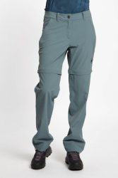MAMMUT Hiking V Zip-Off Damen Wanderhose Grau, Damen, Größe: 40