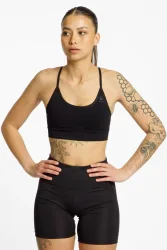Odlo Seamless Low Sport BH für Damen - Wandern, Training - schwarz, M