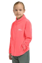 Jack Wolfskin Taunus Kinder Midlayer Rosa, , Größe: 140