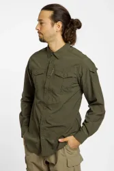 Craghoppers NosiLife Anti-Insect Adventure III Herren Wanderhemd Braun, Herren, Größe: XXL