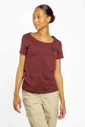 Fjällräven 1960 Logo Damen T-Shirt Rot, Damen, Größe: XL