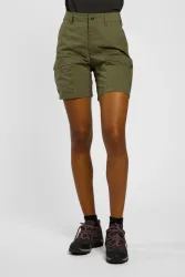 Fjällräven Abisko Hybrid Trail Damen Wandershort Grün, Damen, Größe: 38