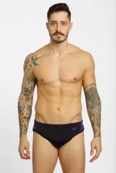 speedo Hyperboom Splice 7 cm Herren Badeslip Blau, Herren, Größe: 48