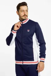 FILA Björn Herren Trainingsjacke Blau, Herren, Größe: M