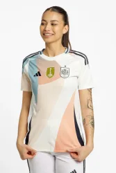 Nike Spanien Away Replica Damen Fussballtrikot Frauen EM 2025 Beige, Damen, Größe: XL