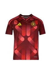 adidas Deutschland Away Replica Kinder Fussballtrikot Frauen EM 2025 Rot, , Größe: 164