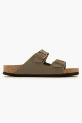 Birkenstock Arizona Birko-Flor® Regular Fit Herren Slipper Grau, Herren, Größe: 47