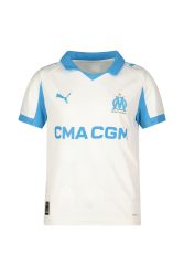 Olympique Marseille Home Replica Kinder Fussballtrikot 25/26