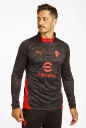 PUMA AC Milan Training Herren Longsleeve Rot, Herren, Größe: M