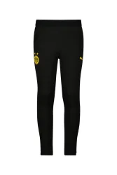 PUMA Borussia Dortmund Kinder Trainerhose 25/26 Schwarz, , Größe: 128