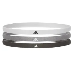 adidas 3-Pack Haarband Schwarz, Herren, Größe: 0