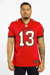 Nike Tampa Bay Buccaneers Mike Evans Home Herren American Football Trikot 24/25 Rot, Herren, Größe: XL