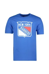 Fanatics New York Rangers Primary Logo Herren T-Shirt Blau, Herren, Größe: M