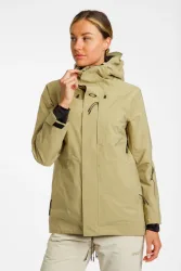 Oakley Sub Temp RC Gore-Tex® Damen Ski-/Snowboardjacke Beige, Damen, Größe: XL