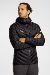 MAMMUT Broad Peak Hooded Herren Daunenjacke Schwarz, Herren, Größe: XXL