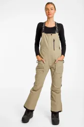 BEACH MOUNTAIN Damen Snowboardhose Beige, Damen, Größe: 42