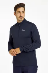 ALBRIGHT St. Anton Wool Herren Midlayer Blau, Herren, Größe: XXL