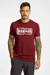 MAMMUT Trovat Logo Herren T-Shirt Rot, Herren, Größe: L