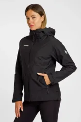 MAMMUT Alto Light 3in1 Hooded Damen Outdoorjacke Schwarz, Damen, Größe: L