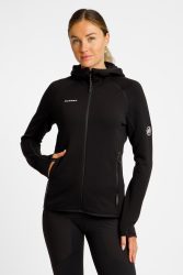 MAMMUT Aconcagua Hooded Damen Midlayer Schwarz, Damen, Größe: L