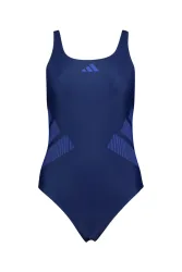 adidas Logo C-Back Damen Badeanzug Blau, Damen, Größe: 34