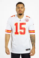 Nike Kansas City Chiefs Patrick Mahomes Away Herren American Football Trikot 24/25 Weiss, Herren, Größe: M