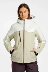 46 NORD Damen Skijacke Weiss, Damen, Größe: 38