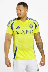adidas Al Nassr FC Home Replica Herren Fussballtrikot 24/25 Gelb, Herren, Größe: M
