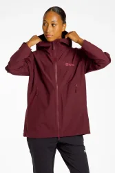 Jack Wolfskin Unbound Adventure 2L Damen Outdoorjacke Rot, Damen, Größe: M