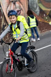 Wowow Fun Kinder Leuchtweste Gelb, , Größe: 140