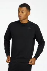 Kappa Logo Korpo Caimali Herren Pullover Schwarz, Herren, Größe: S
