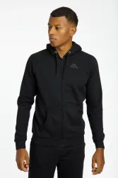Kappa Logo Jack Herren Trainingsjacke Schwarz, Herren, Größe: S