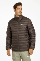 Jack Wolfskin Pilvi Herren Daunenjacke Braun, Herren, Größe: XXL
