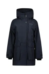 Didriksons Harreit Damen Outdoormantel Blau, Damen, Größe: 38