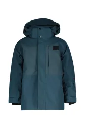 Didriksons Gabbro Kinder Outdoorjacke Blau, , Größe: 164