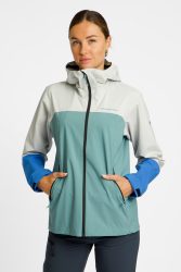 PEAK PERFORMANCE Trail HIPE® 2.5L Damen Outdoorjacke Blau, Damen, Größe: S