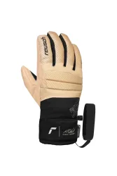 Reusch Marco Odermatt Warrior R-TEX® XT Kinder Skihandschuh Beige, , Größe: 5 1/2