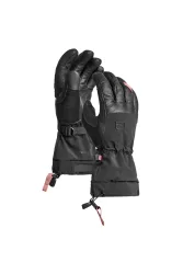 Ortovox Merino Freeride Glove Damen Skihandschuh Schwarz, Damen, Größe: S