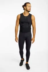Q36.5 Dottore Hybrid Herren Bib Tight Schwarz, Herren, Größe: M