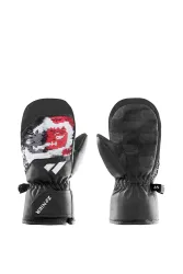 ZANIER Grumpy STX Kinder Fausthandschuh Schwarz, , Größe: 2