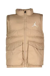 Jordan Puffer Filled Jungen Gilet Weiss, , Größe: 128