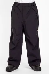 BEACH MOUNTAIN Baggy Snowboardhose Schwarz, Herren, Größe: L