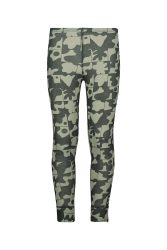 Odlo Active Warm Graphic Base Layer Tights für Kinder - Wandern, Ski & Snow - grün, 104